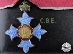 A Qeii Commander Of The Most Excellent Order On The British Empire (Cbe) With Case