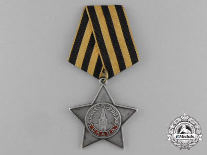 a_soviet_russian_order_of_glory;3_rd_class_to_fyodor_alekseevich_chernenko_e_3603