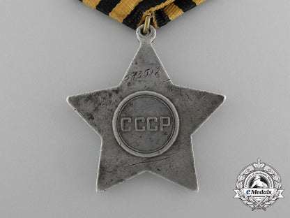 a_soviet_russian_order_of_glory;3_rd_class_to_fyodor_alekseevich_chernenko_e_3605