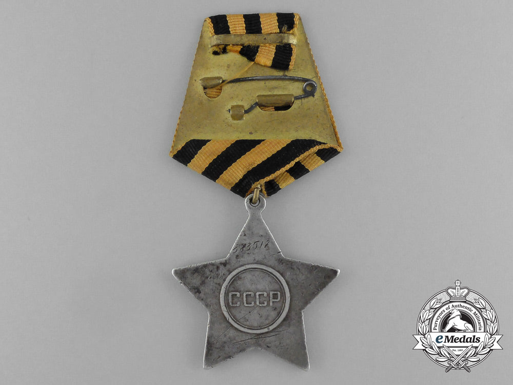 a_soviet_russian_order_of_glory;3_rd_class_to_fyodor_alekseevich_chernenko_e_3606