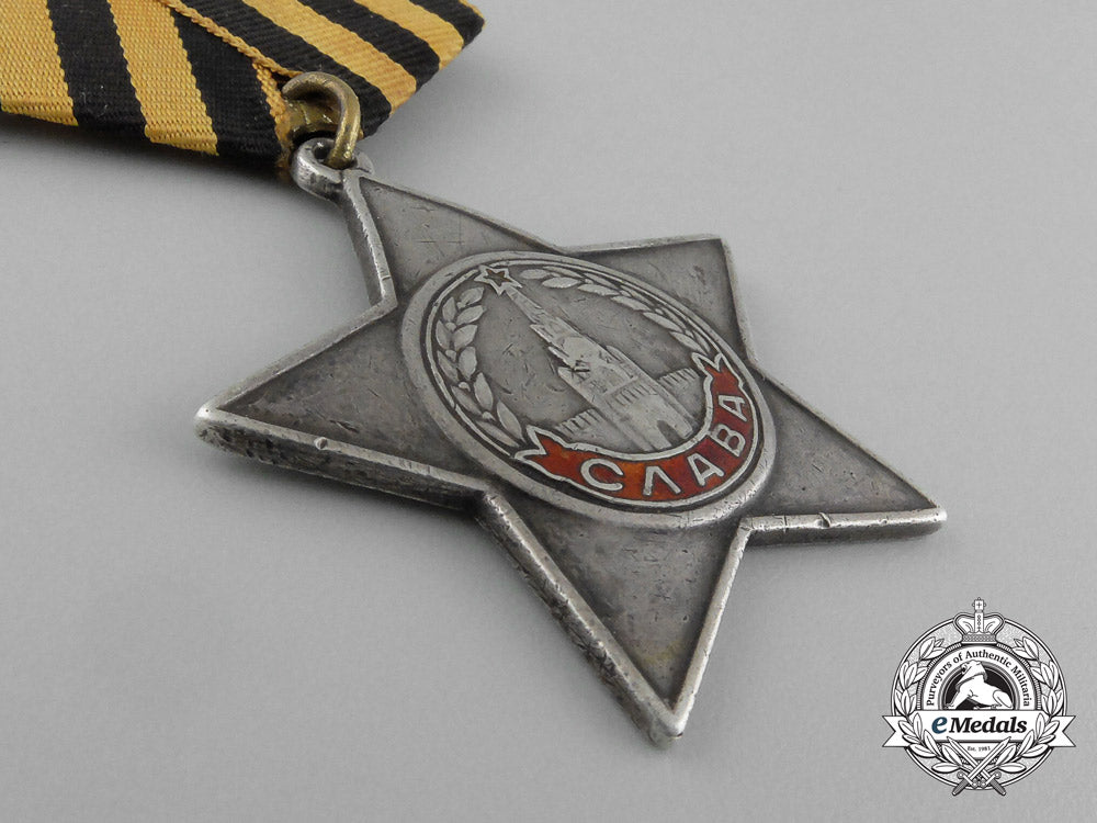 a_soviet_russian_order_of_glory;3_rd_class_to_fyodor_alekseevich_chernenko_e_3607