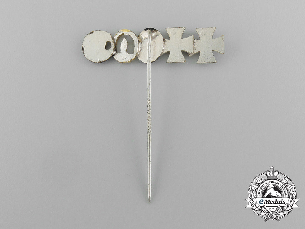 a1957_version_of_a_second_war_german_miniature_stick_pin_bar_consisting_of_five_awards_e_4130