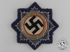 Germany, Kriegsmarine. A German Cross In Gold, Cloth Version By C. E. Juncker