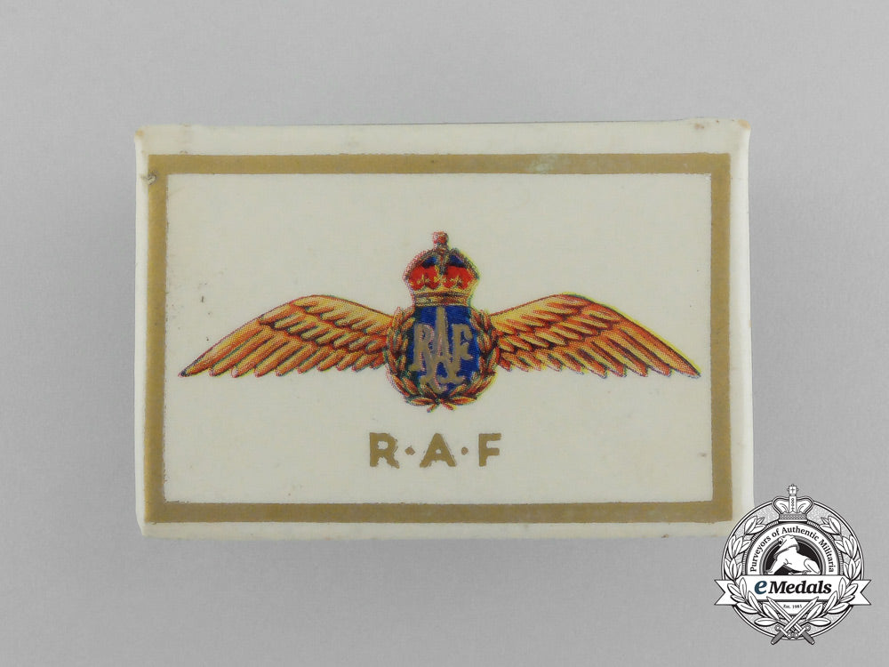a_first_war_royal_air_force_matchbox_cover_e_5252