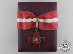Lativa. An Honour Cross Of The Red Cross, I Class, C.1935