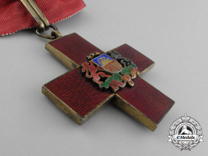 lativa._an_honour_cross_of_the_red_cross,_i_class,_c.1935_e_6058_1_1