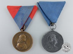 Two Hungarian Medals And Awards