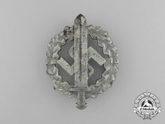 A Silver Grade Sa Sports Badge By W. Redo Of Saarlautern