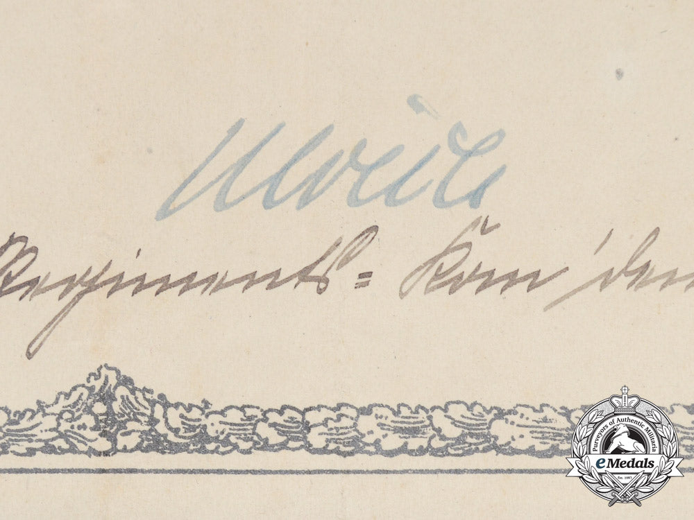 a1916_preliminary_certificate_for_the_iron_cross2_nd_class_e_6592