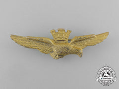 Italy. An Air Force (Aeronautica Militare) Pilot Badge