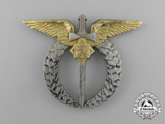 a1930'_s_czechoslovakian_silver_air_force_pilot's_badge_e_7492
