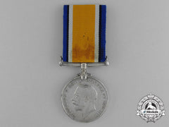 A British War Medal To Officer Albert Skelhorn