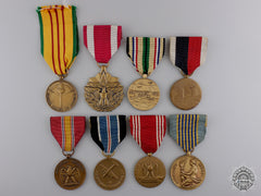 Eight American Campaign Medals