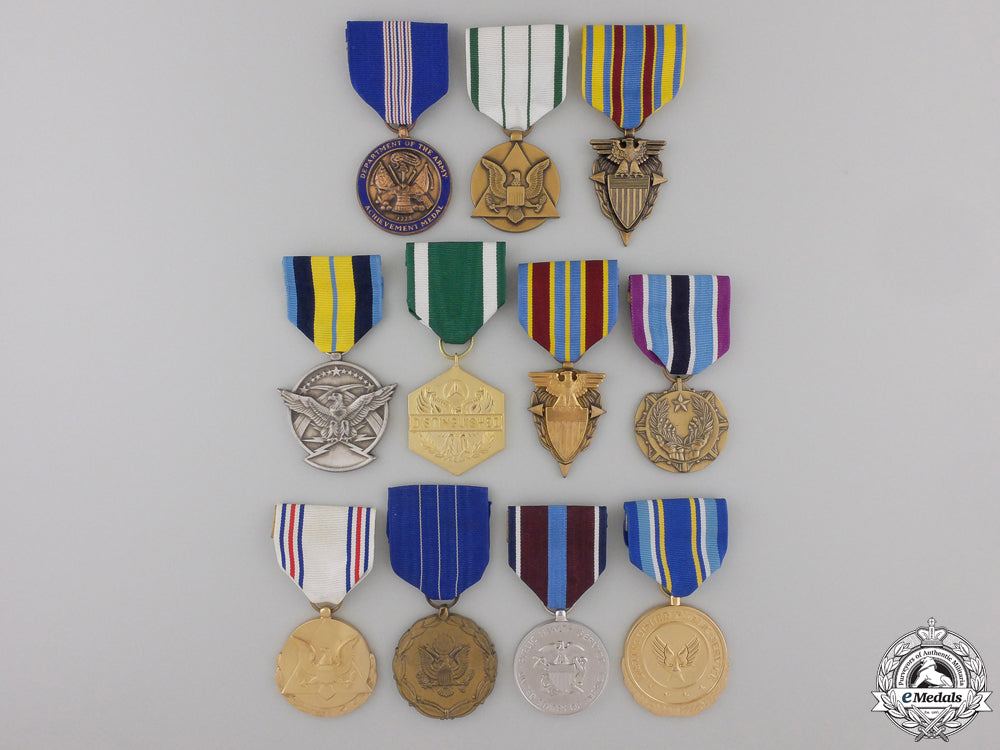 eleven_american_campaign_and_service_medals__eleven_american_5589711cb227e