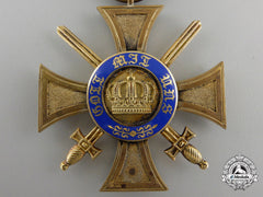 A Prussian Order Of The Crown 1867-1918; 4Th Class With Swords
