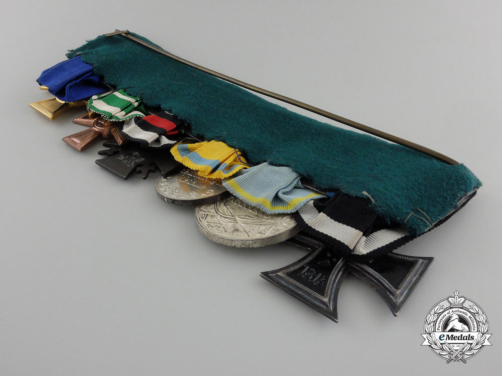 a_first_war_german_imperial&_reich_police_six_piece_medal_bar_em258e