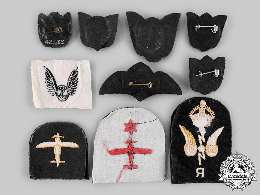 canada,_united_kingdom._a_lot_of_ten_fleet_air_arm_badges__emd8844_c20_01532