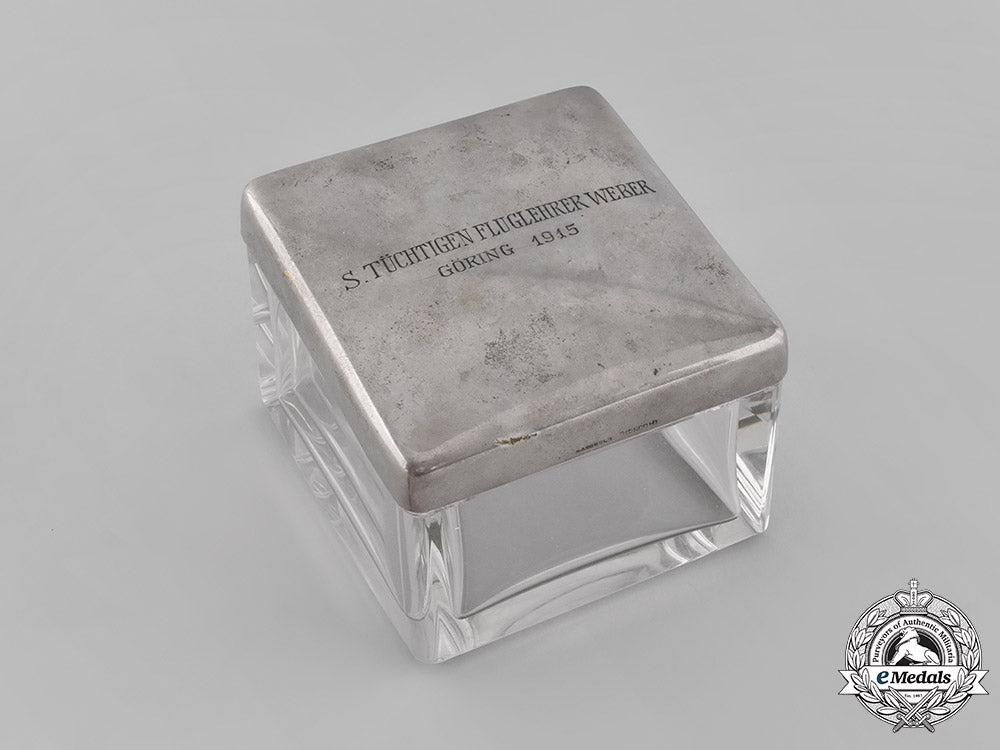 germany,_luftwaffe._a_silver&_glass_box_given_to_flight_instructor_ludwig_weber_by_his_graduating_student_hermann_göring_in1915_emd_0625_2__1