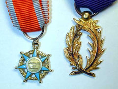 Two Gold Miniatures
