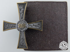 A Bavarian 1866 Commemorative Cross For Civil Medics