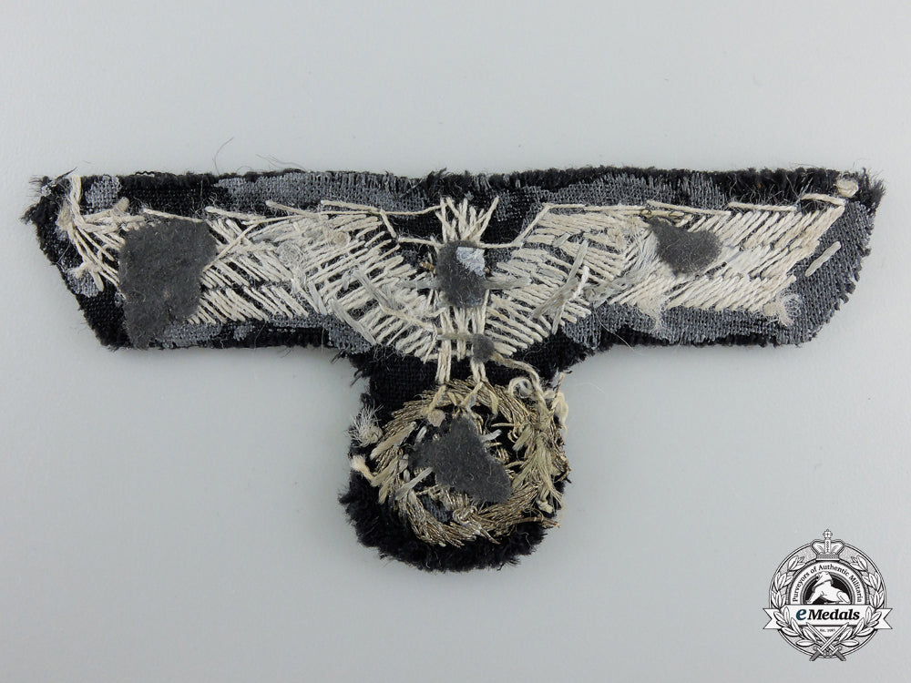 an_army-_panzer_style_breast_eagle_on_black_wool_backing_f_320