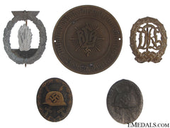 Five German Badges