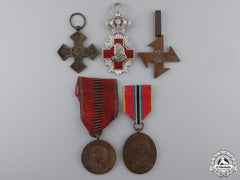 Five Romanian Orders, Medals, Awards