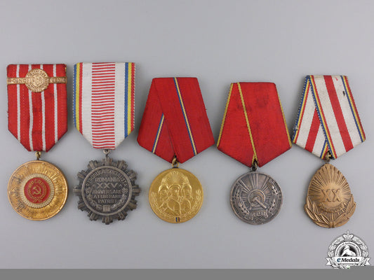 five_romanian_socialist_medals_and_awards_five_romanian_so_55350c6c67d3b