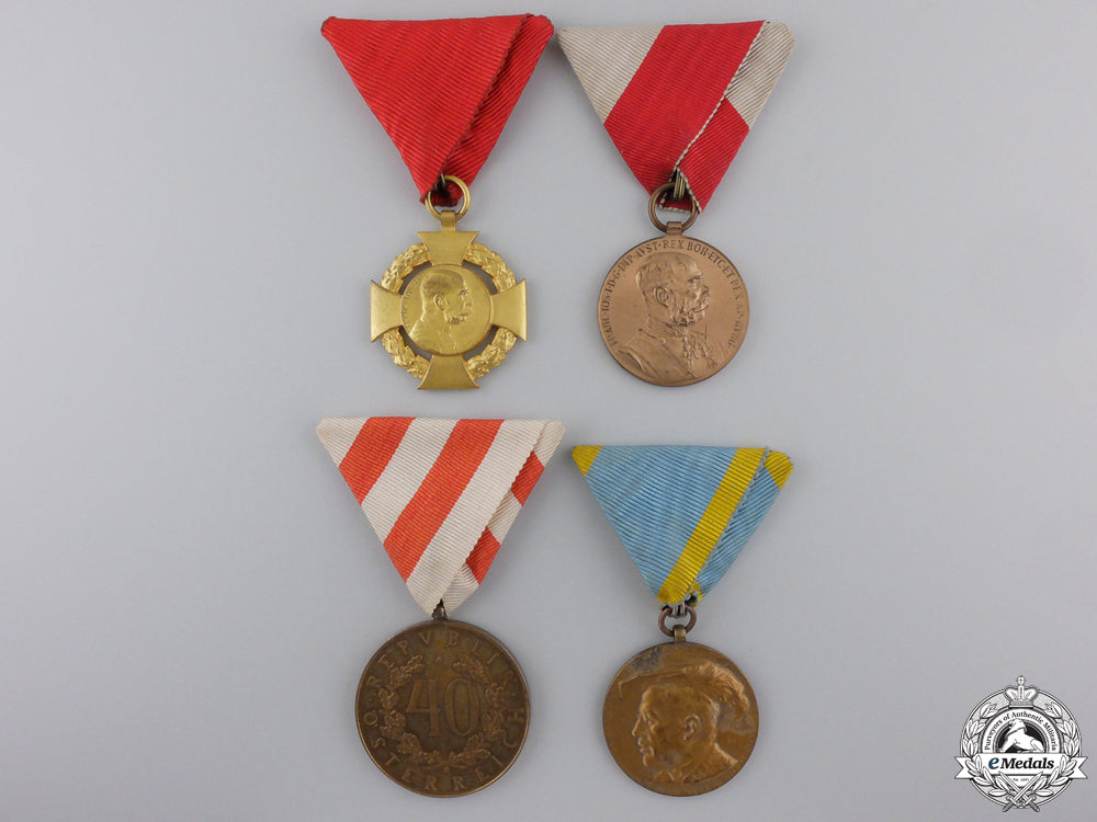 four_civil_austrian_medals_four_civil_austr_55316c79abe57