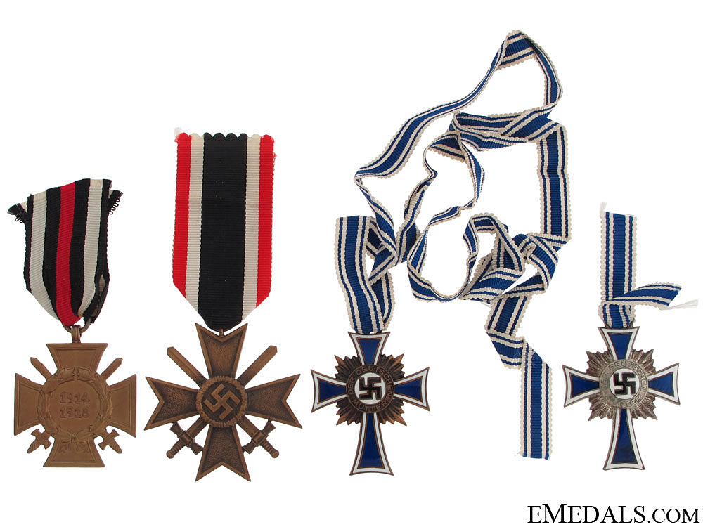four_german_wwii_medals_four_german_wwii_5123edd06dee4