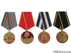 Four Russian Federation Medals