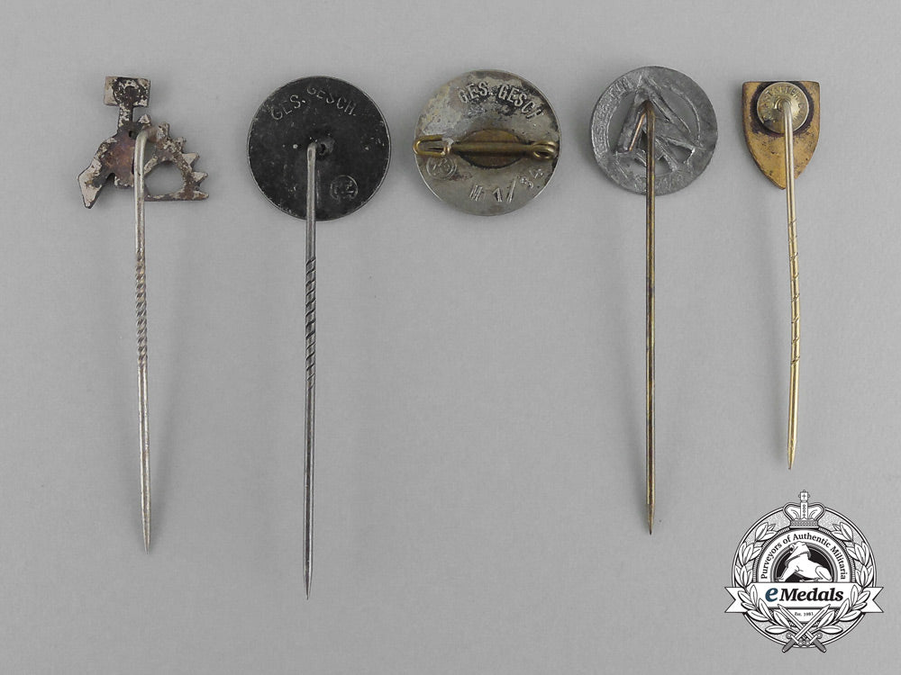 five_second_war_german_membership_and_supporter’s_badges_and_stick_pins_g_737_1