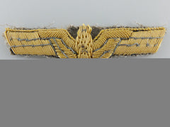 An Army General’s Cap Insignia On Tropical Backing