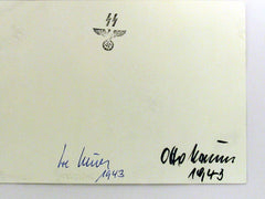 Knight’s Cross Winner - Post War Original