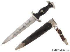 Numbered 1933 Em-Ss Dagger With Rare Exclamation Mark (!)