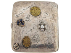 Dedication Silver Cigarette Case