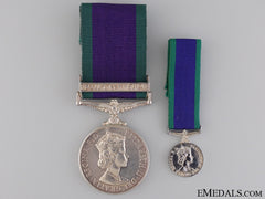 General Service Medal 1962-2007 To The Royal Navy