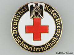 German Red Cross Brooch; Schwesternschaft 2Nd Type