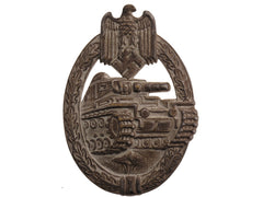 Silver Grade Tank Badge