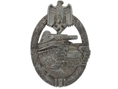 Tank Badge-Silver Grade