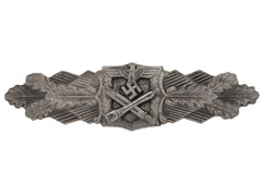 Close Combat Clasp-Silver Grade