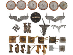 Collection Of 27 Insignia, Pins, & Buttons