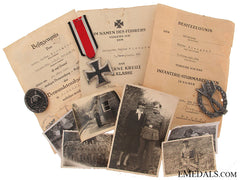 Group Of Awards To An Gefreinten, 7./Gren.regt. 366