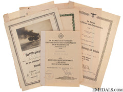 Group Of Naval Documents To Heinrich Krohn