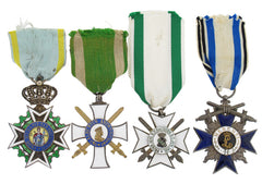 Fine Great War Group Of Four,