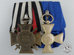 A First War Prussian Long Service Pair