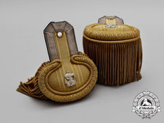 An Extremely Fine Set Of Kriegsmarine Oberleutnant Zur See Epaulettes