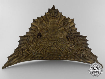 a_victorian12_th(_the_prince_of_wales's)_royal_regiment_of_lancers_helmet_plate,_c.1860_s_h_319