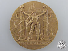 A Second War Czechoslovakian Anti-German Medal