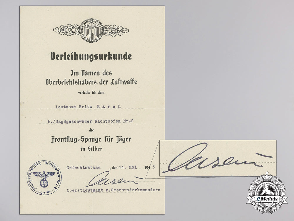 germany,_luftwaffe._a_group_of_documents_to_a_fighter_ace_fritz_karch;47_air_victories_h_843